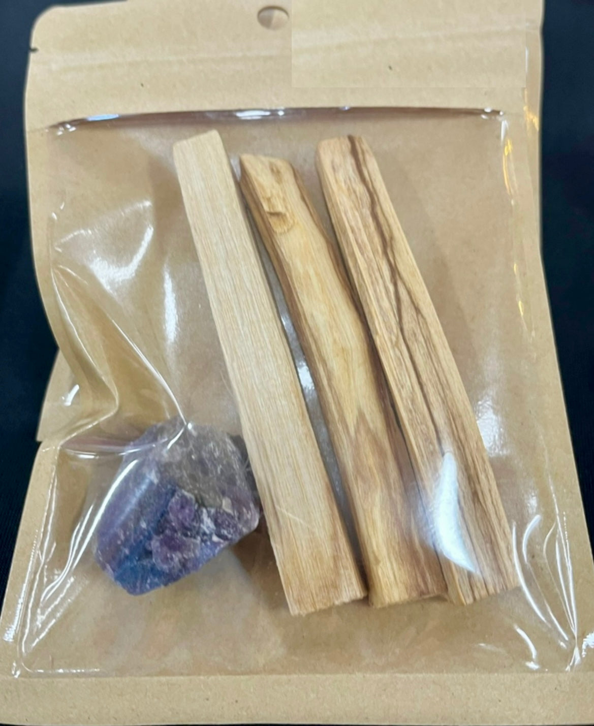 SMUDGE - Palo Santo & Crystal