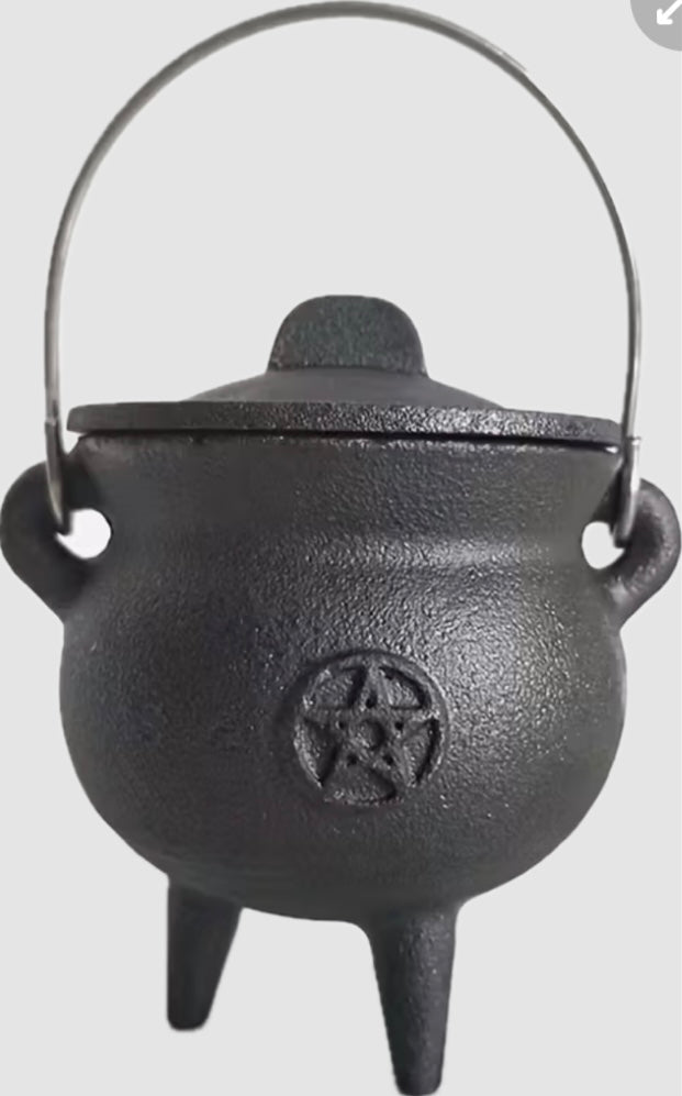 CAULDRON - Cast Iron - Pentagram