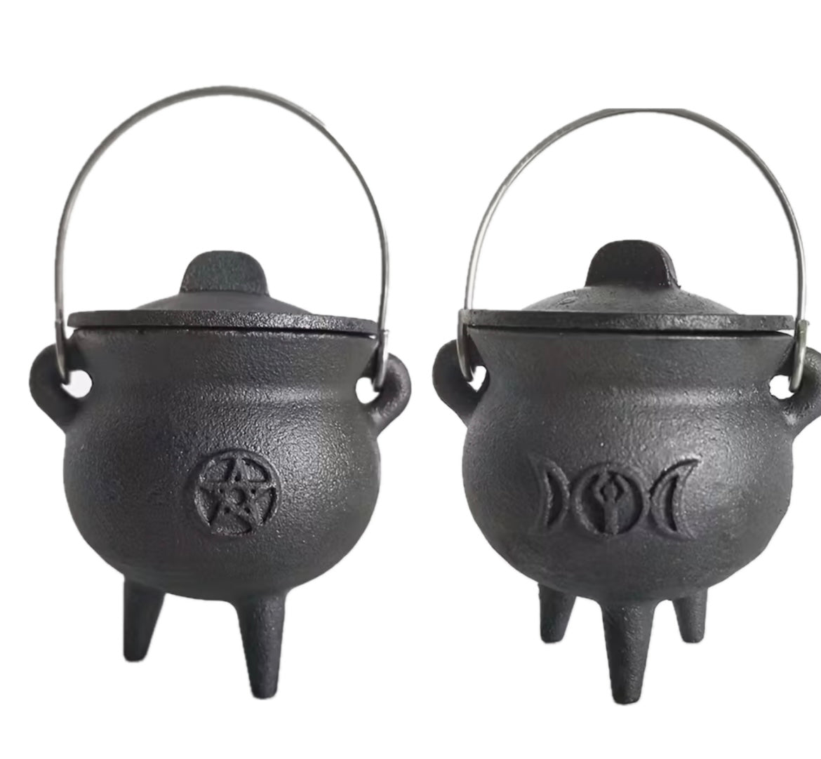 CAULDRON - Cast Iron - Pentagram