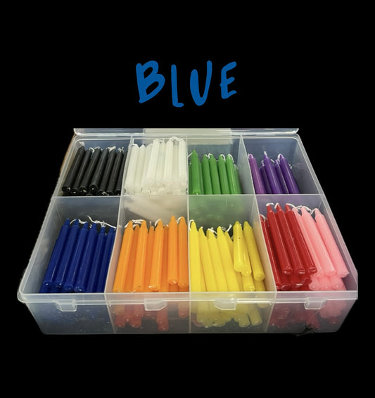 SPELL CANDLES - Blue x 5